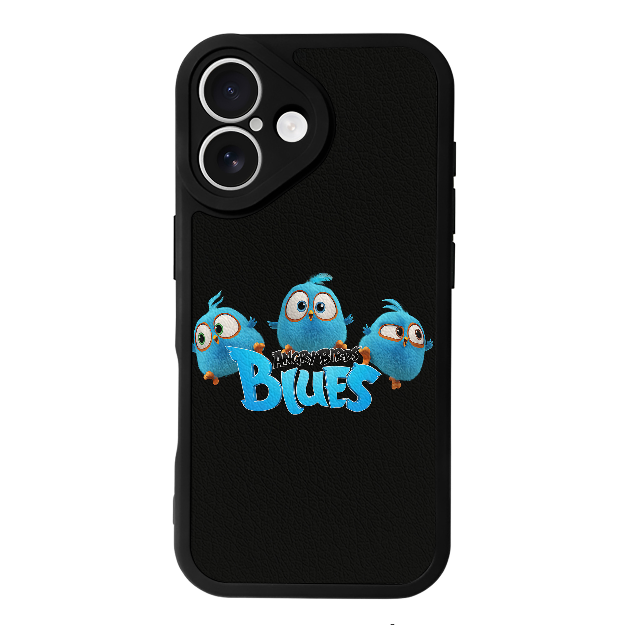（画像用） Angry Birds アングリーバード 【iPhone 16シリーズ対応】シリコンスマホケース（レザー調） 材質：シリコン